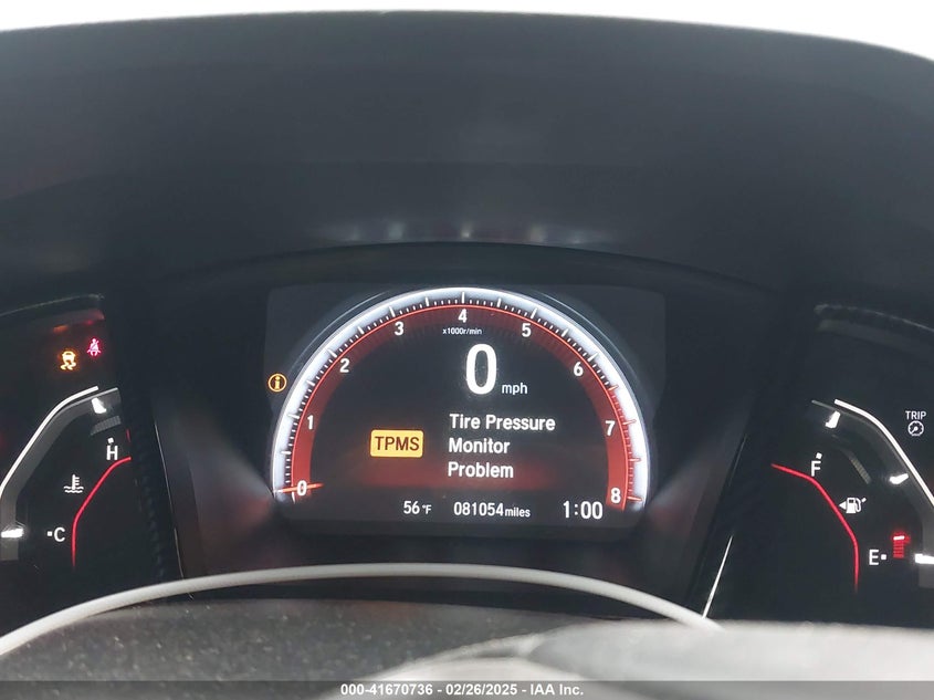 2019 HONDA CIVIC SI VIN: 2HGFC3A5XKH752317