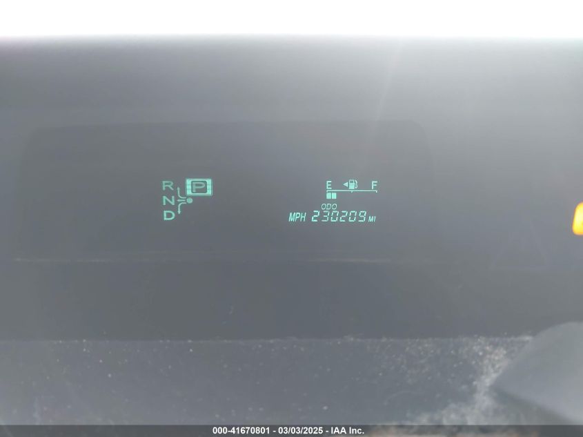 2007 Toyota Prius VIN: JTDKKB20U97758199 Lot: 41670801