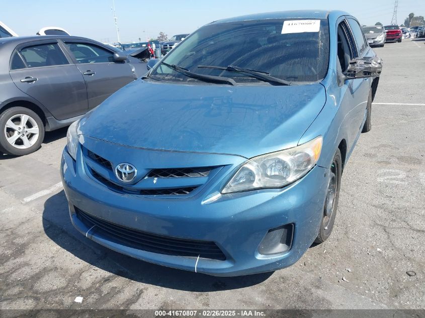 2012 Toyota Corolla Le VIN: 5YFBU4EE1CP054426 Lot: 41670807