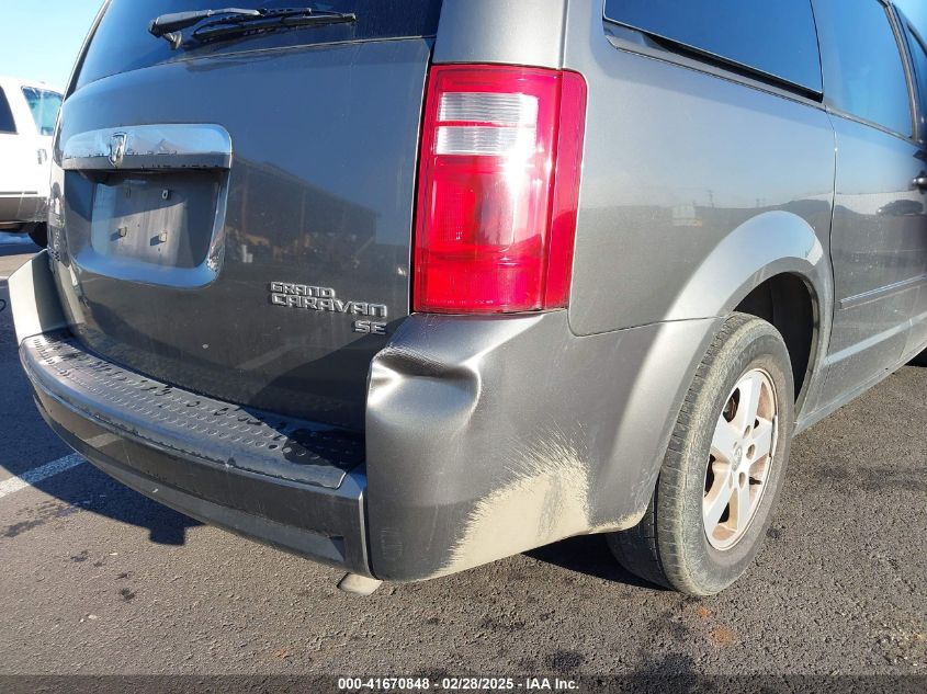 2010 Dodge Grand Caravan Se VIN: 2D4RN4DE2AR244166 Lot: 41670848