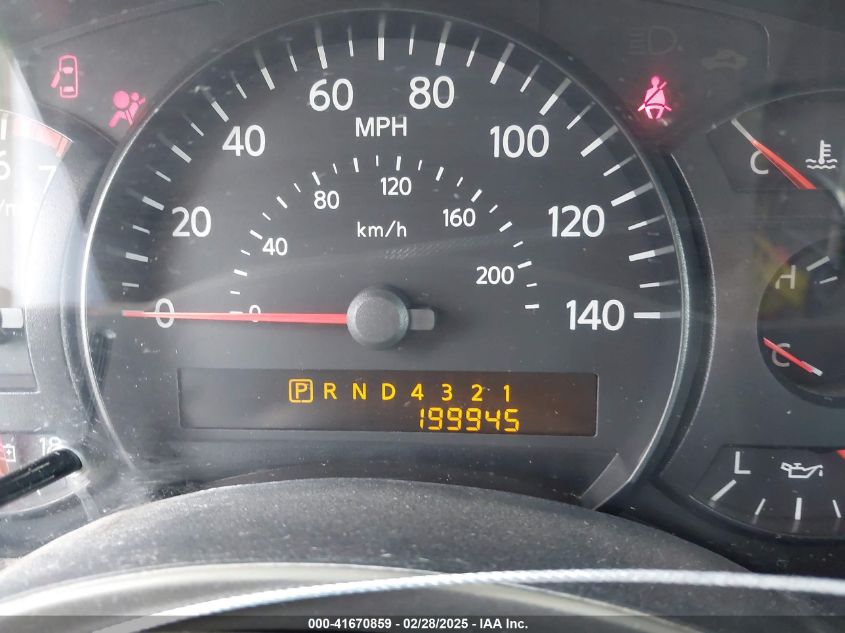 2005 Nissan Armada Se VIN: 5N1AA08AX5N701889 Lot: 41670859