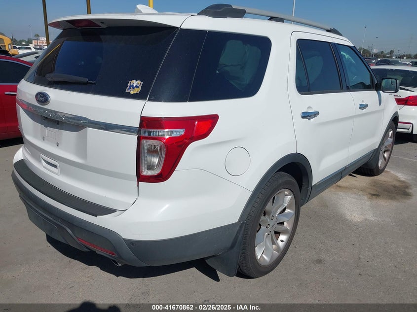 2014 FORD EXPLORER VIN: 1FM5K7D81EGB01549