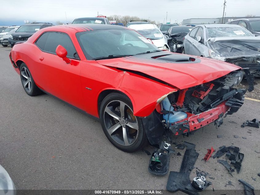 2016 DODGE CHALLENGER R/T PLUS SHAKER 2C3CDZBT8GH213656 from the USA