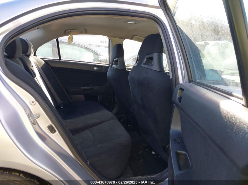 2008 Mitsubishi Lancer Evolution Gsr VIN: JA3AW86V78U048263 Lot: 41670970