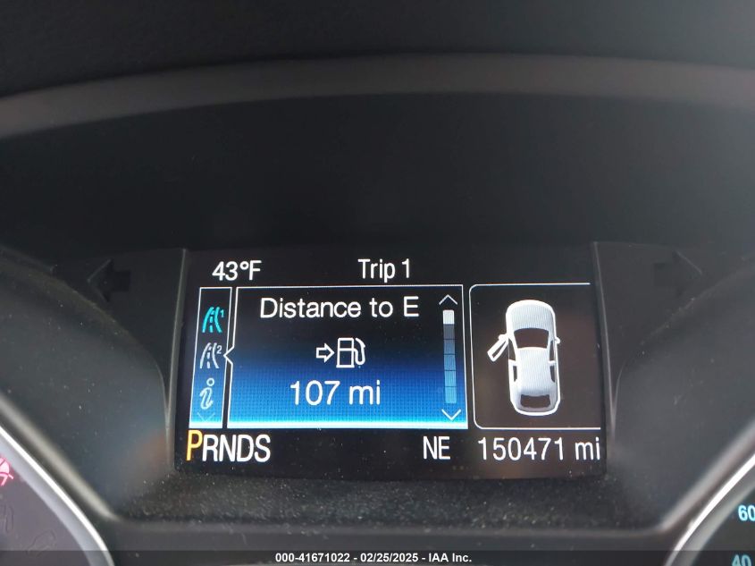 2014 Ford Escape Titanium VIN: 1FMCU9JX5EUA18944 Lot: 41671022