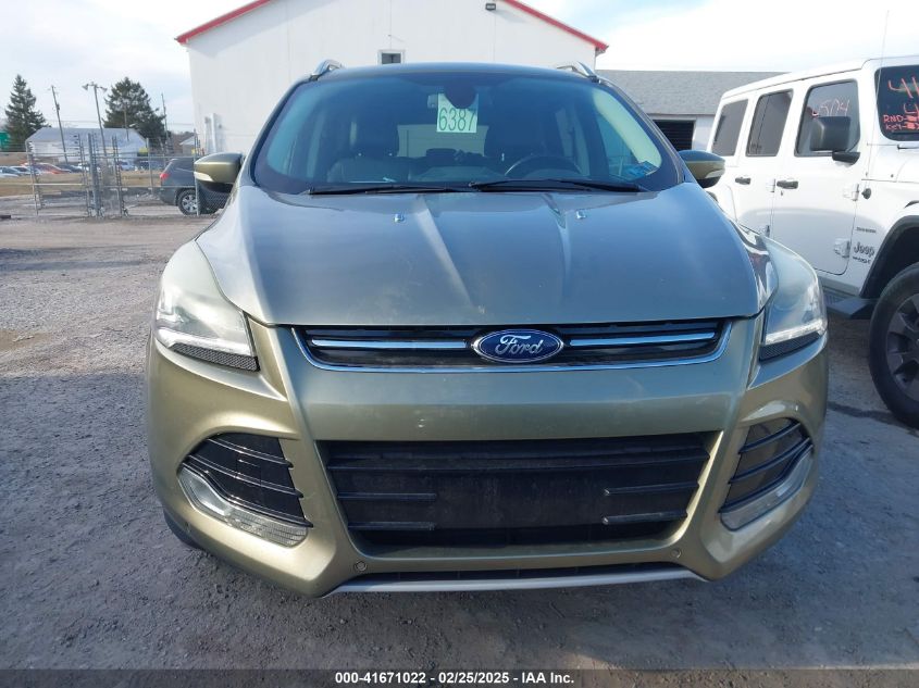 2014 Ford Escape Titanium VIN: 1FMCU9JX5EUA18944 Lot: 41671022