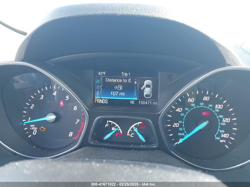 2014 Ford Escape Titanium VIN: 1FMCU9JX5EUA18944 Lot: 41671022