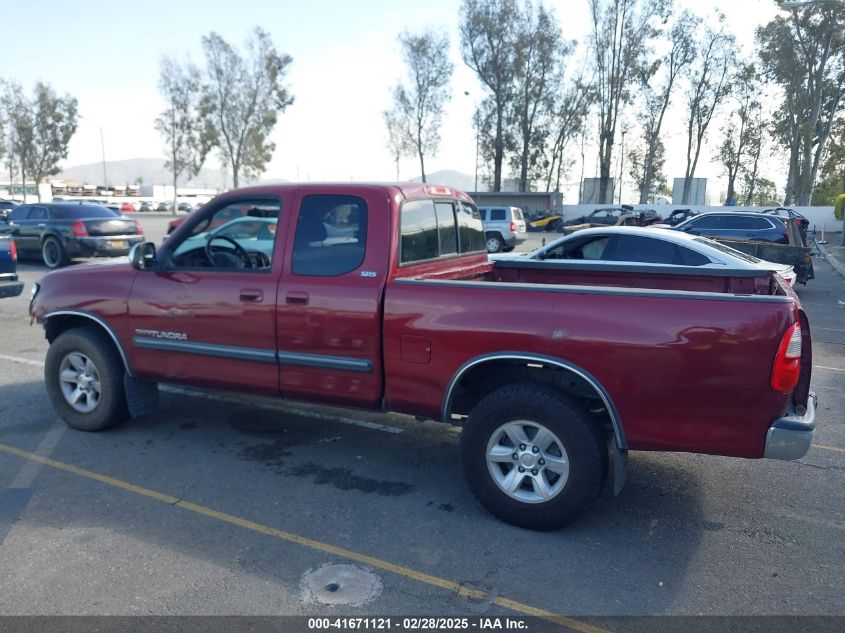 2005 Toyota Tundra Sr5 V8 VIN: 5TBRT34105S469590 Lot: 41671121