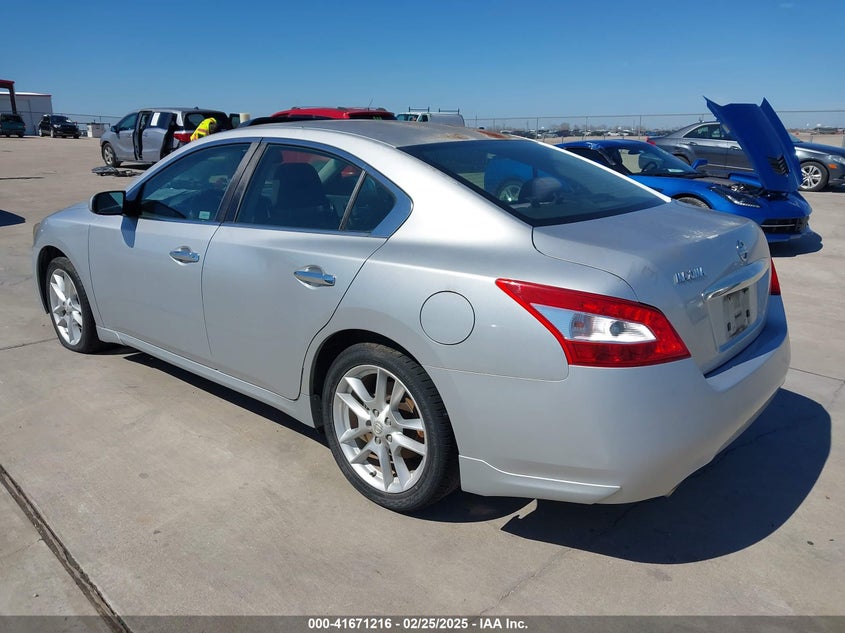 2009 NISSAN MAXIMA VIN: 1N4AA51E29C818355