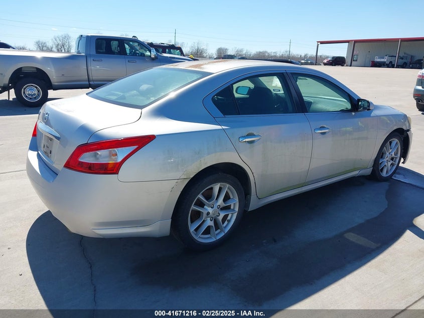 2009 NISSAN MAXIMA VIN: 1N4AA51E29C818355