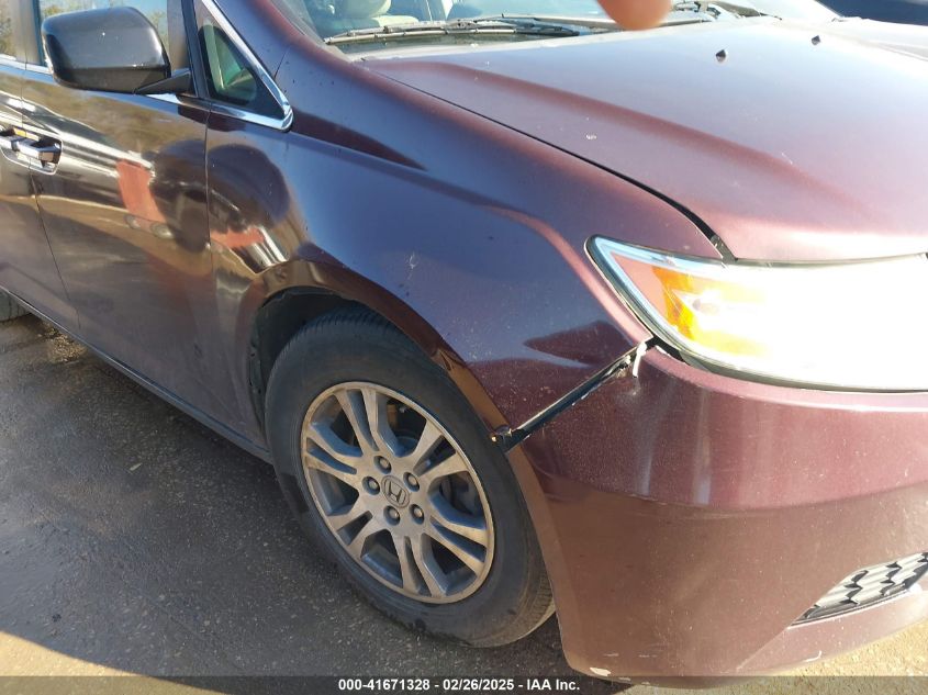 2012 Honda Odyssey Ex VIN: 5FNRL5H40CB109129 Lot: 43443591