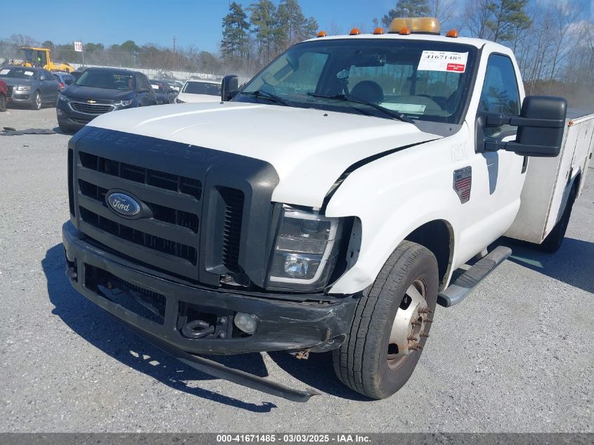 2008 Ford F-350 Xl/Xlt VIN: 1FTWF32RX8EA08238 Lot: 41671485