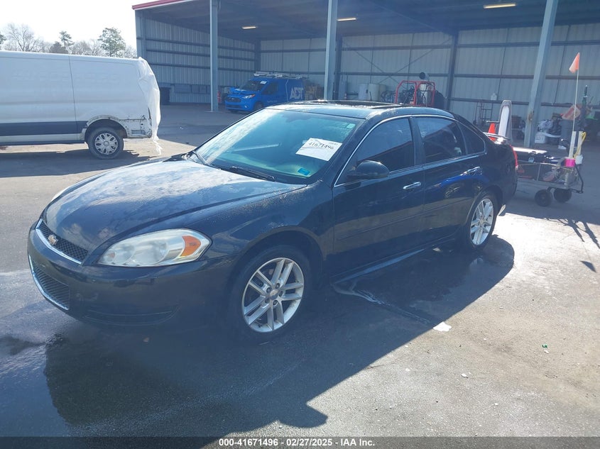 2014 CHEVROLET IMPALA LIMITED LTZ - 2G1WC5E31E1147093