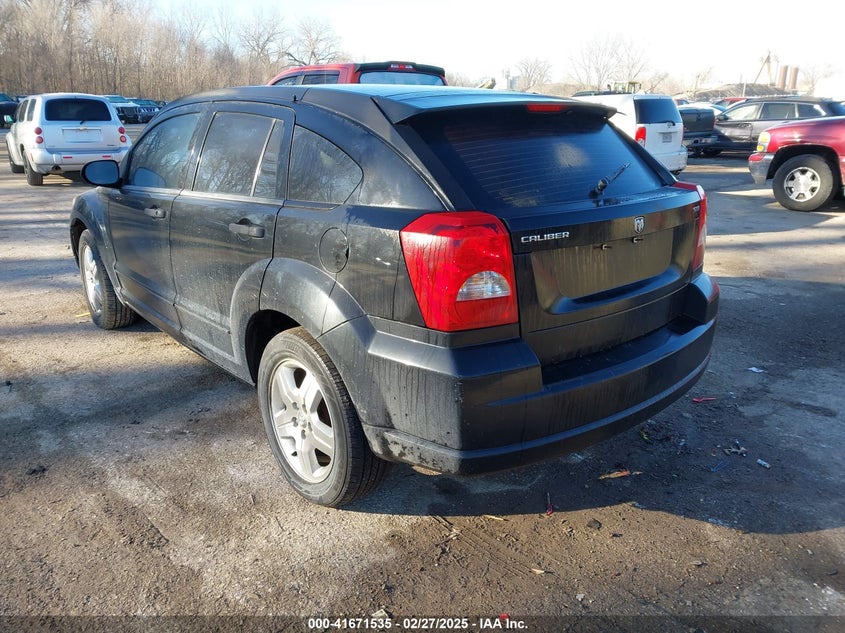 2007 DODGE CALIBER VIN: 1B3HB48BX7D126977