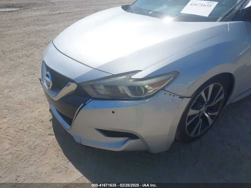 2017 Nissan Maxima 3.5 Sv VIN: 1N4AA6AP0HC403685 Lot: 41671635