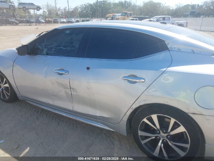 2017 Nissan Maxima 3.5 Sv VIN: 1N4AA6AP0HC403685 Lot: 41671635