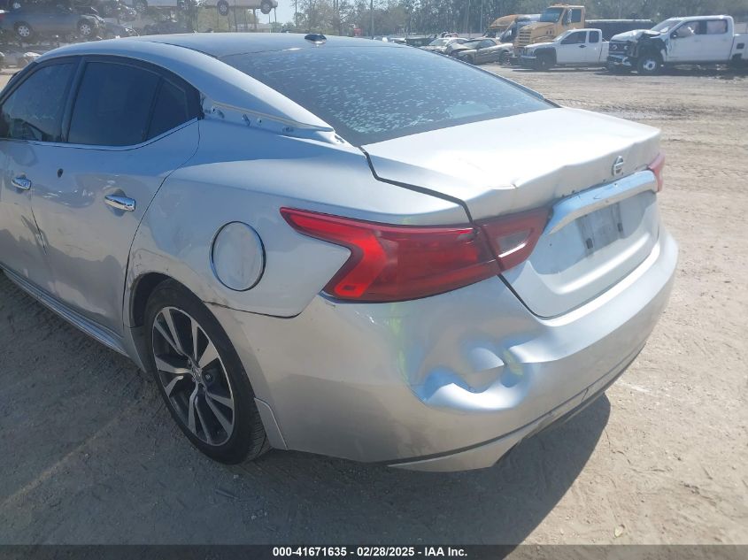 2017 Nissan Maxima 3.5 Sv VIN: 1N4AA6AP0HC403685 Lot: 41671635