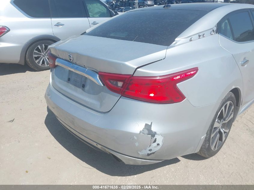 2017 Nissan Maxima 3.5 Sv VIN: 1N4AA6AP0HC403685 Lot: 41671635