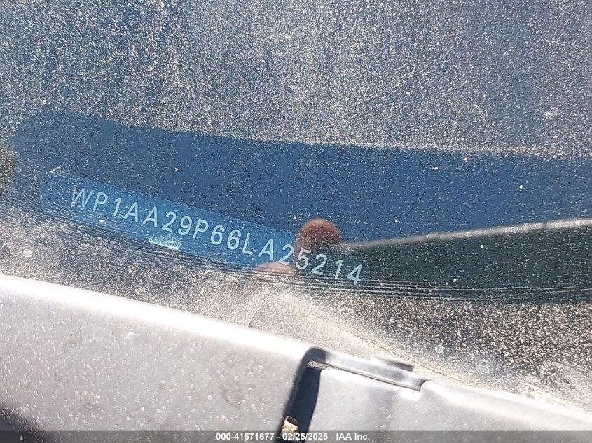 2006 Porsche Cayenne VIN: WP1AA29P66LA25214 Lot: 41671677