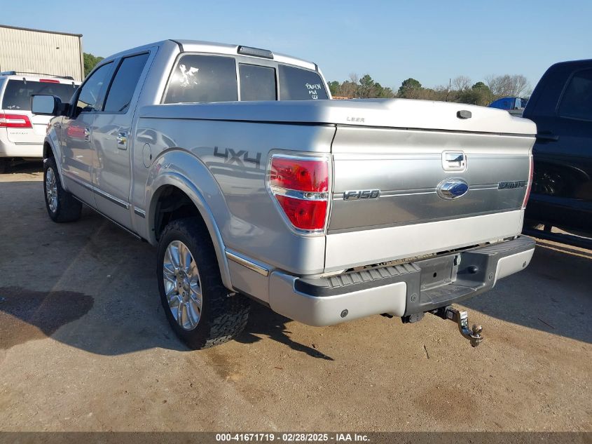2009 Ford F-150 Fx4/King Ranch/Lariat/Platinum/Xl/Xlt VIN: 1FTPW14V49FB16434 Lot: 41671719