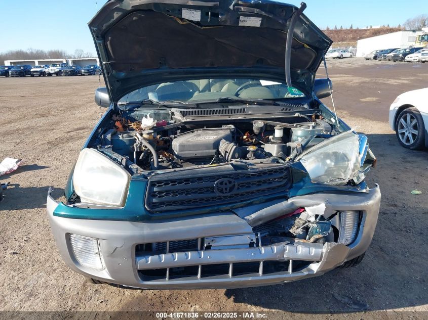 2002 Toyota Rav4 VIN: JTEGH20V620050088 Lot: 41671836