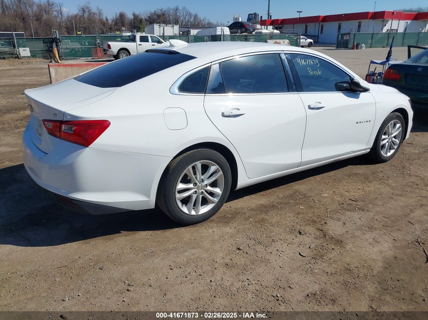 2016 CHEVROLET MALIBU 1LT - 1G1ZE5ST1GF281660