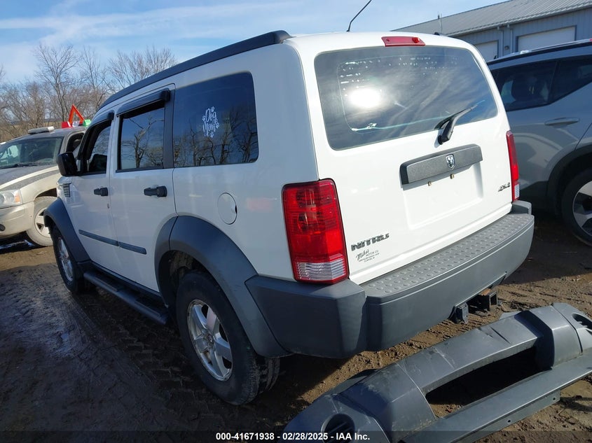 2008 DODGE NITRO VIN: 1D8GU28K18W113714