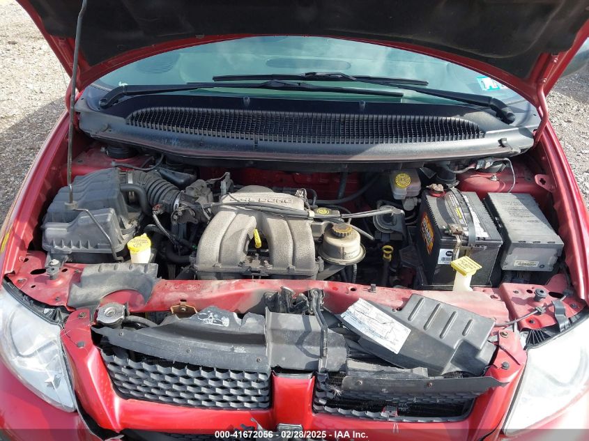 2004 Dodge Caravan Se VIN: 1D8GP25B54B521744 Lot: 41672056