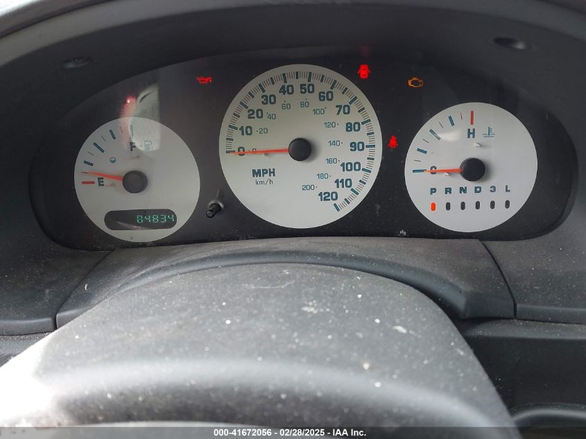 2004 Dodge Caravan Se VIN: 1D8GP25B54B521744 Lot: 41672056