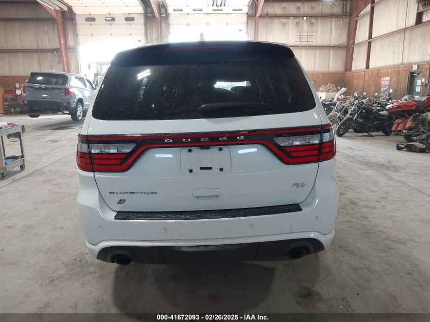 2022 Dodge Durango R/T Awd VIN: 1C4SDJCT3NC156502 Lot: 41672093
