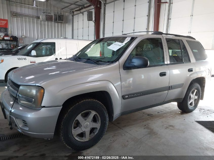 2004 Chevrolet Trailblazer Ls VIN: 1GNDT13S342110408 Lot: 41672189