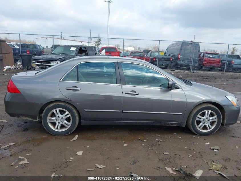 2007 Honda Accord 2.4 Ex VIN: 1HGCM56827A167364 Lot: 41672324