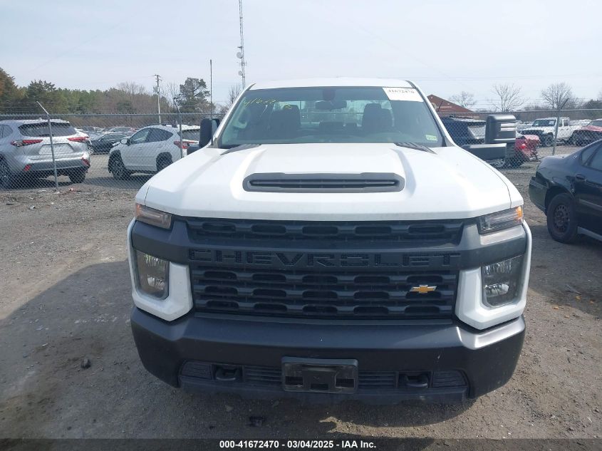 2023 Chevrolet Silverado 2500Hd 4Wd Double Cab Long Bed Wt VIN: 1GC5YLE77PF154136 Lot: 41672470
