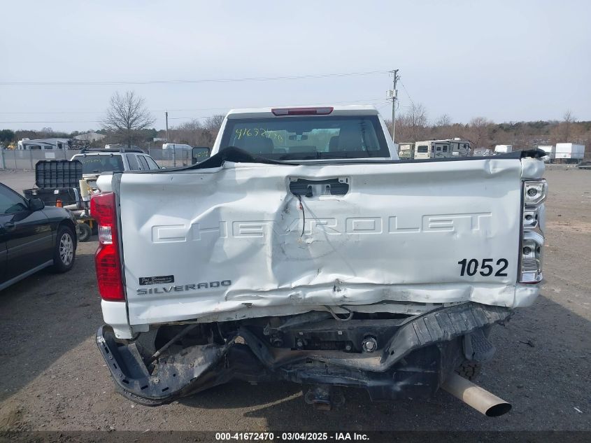 2023 Chevrolet Silverado 2500Hd 4Wd Double Cab Long Bed Wt VIN: 1GC5YLE77PF154136 Lot: 41672470