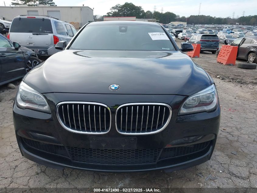 2013 BMW 750Li VIN: WBAYE8C53DD133387 Lot: 41672490