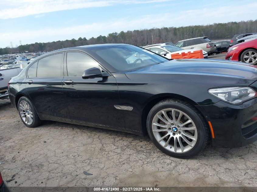 2013 BMW 750Li VIN: WBAYE8C53DD133387 Lot: 41672490