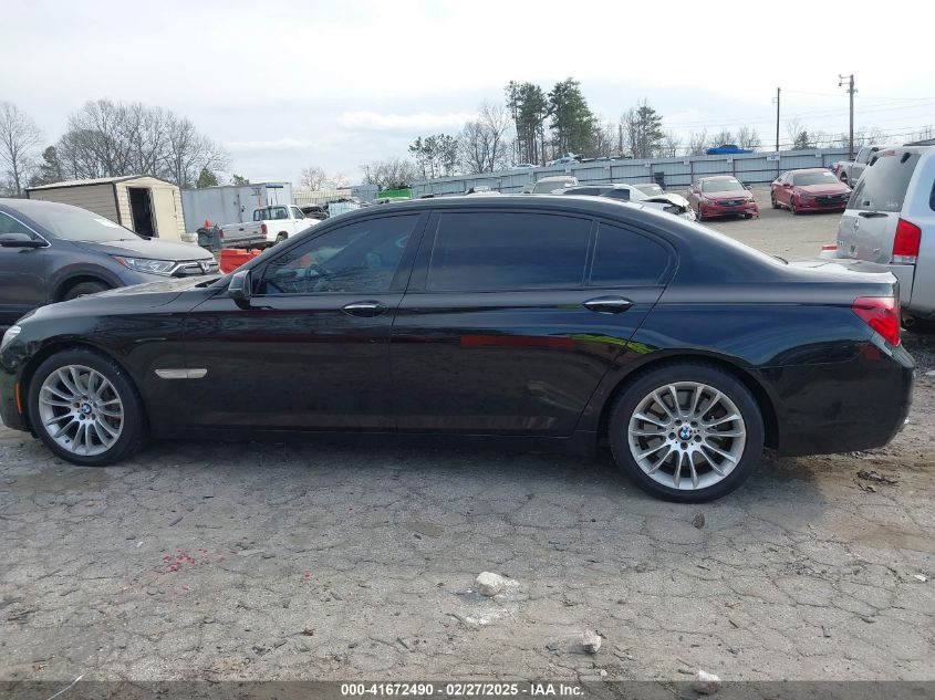 2013 BMW 750Li VIN: WBAYE8C53DD133387 Lot: 41672490
