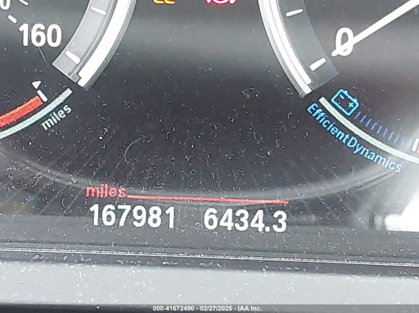 2013 BMW 750Li VIN: WBAYE8C53DD133387 Lot: 41672490