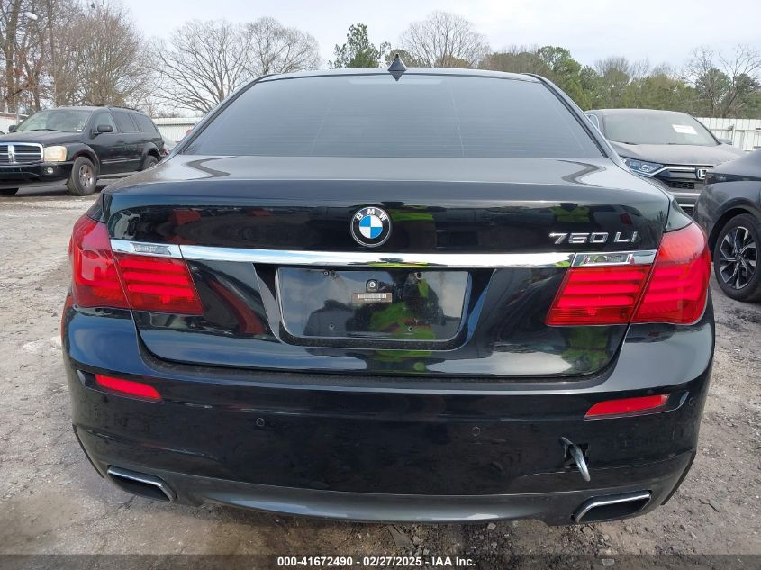 2013 BMW 750Li VIN: WBAYE8C53DD133387 Lot: 41672490