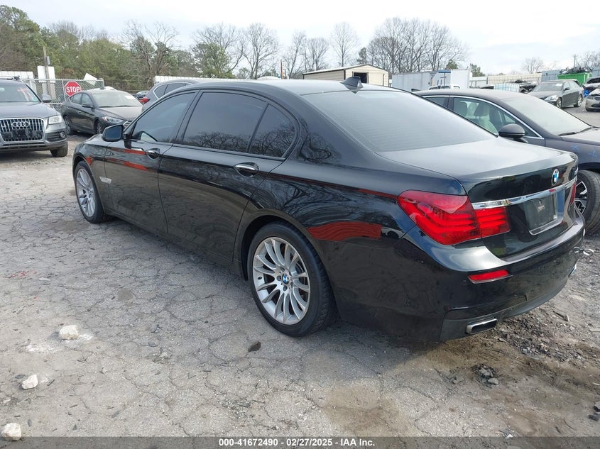 2013 BMW 750LI VIN: WBAYE8C53DD133387
