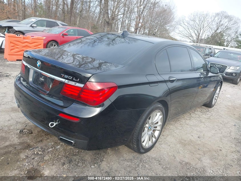 2013 BMW 750LI VIN: WBAYE8C53DD133387