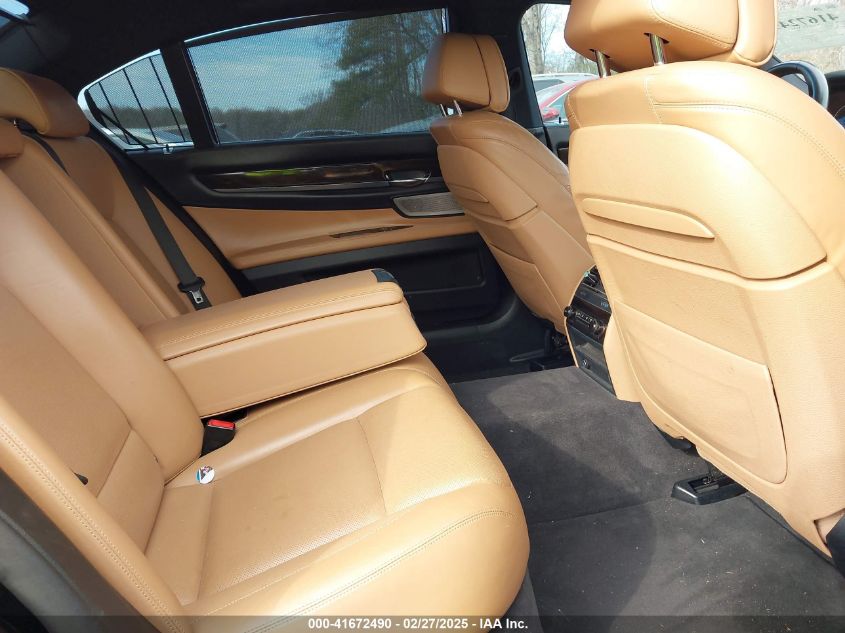 2013 BMW 750Li VIN: WBAYE8C53DD133387 Lot: 41672490