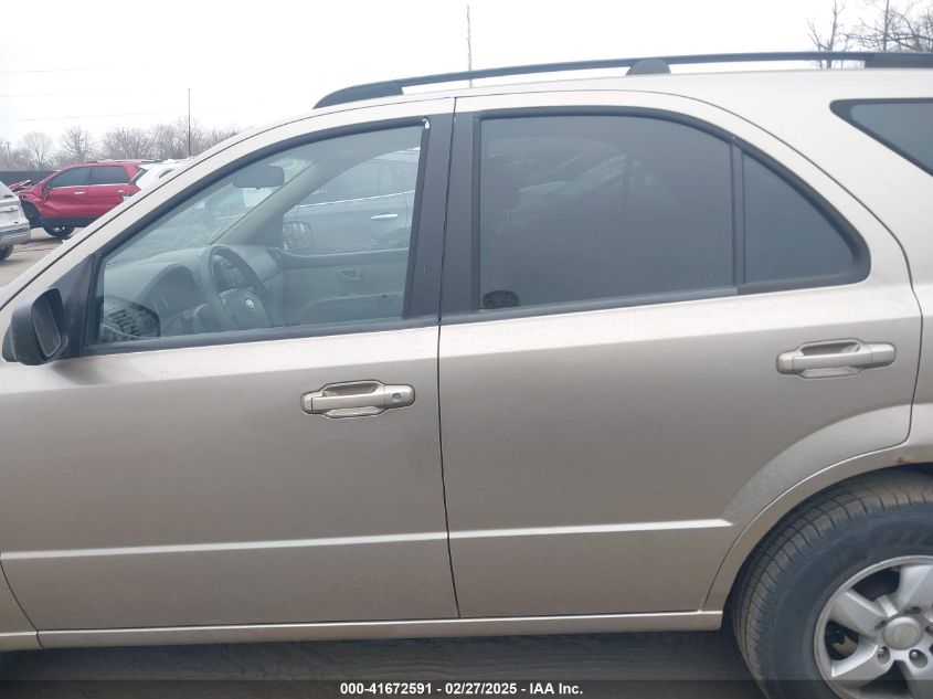 2008 Kia Sorento Lx VIN: KNDJC735285819456 Lot: 41672591