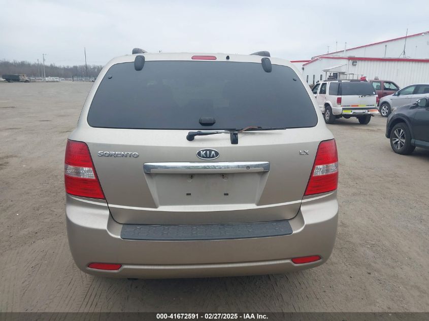 2008 Kia Sorento Lx VIN: KNDJC735285819456 Lot: 41672591