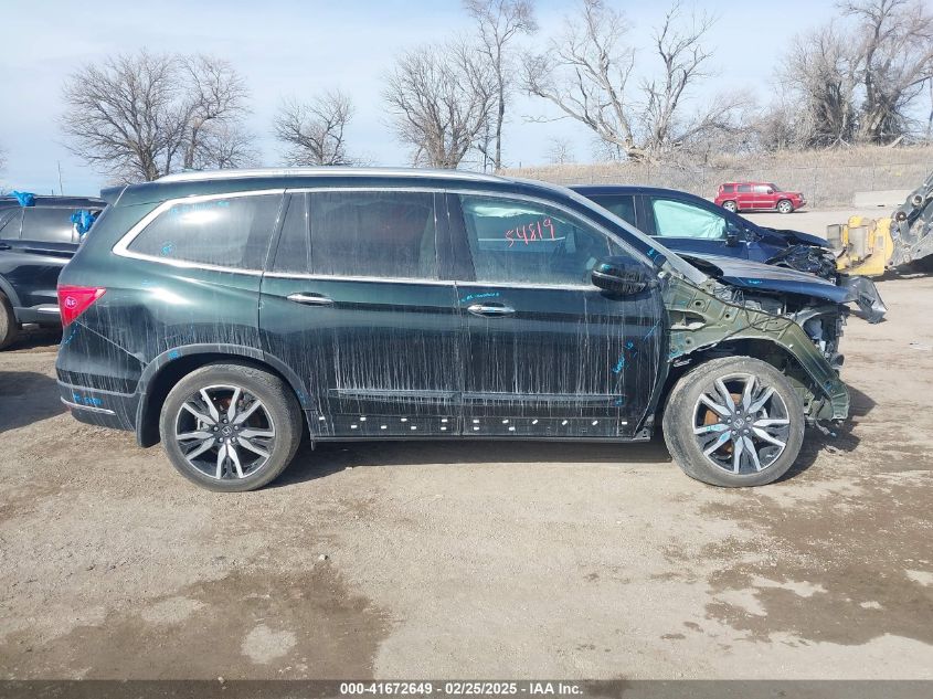 2020 Honda Pilot Awd Touring 7 Passenger VIN: 5FNYF6H69LB029578 Lot: 41672649