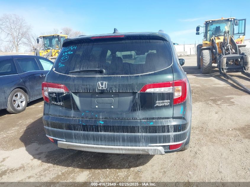2020 Honda Pilot Awd Touring 7 Passenger VIN: 5FNYF6H69LB029578 Lot: 41672649