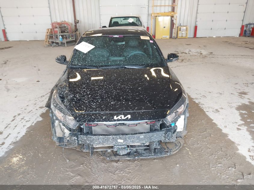 2022 Kia Forte Gt-Line VIN: 3KPF54AD8NE436551 Lot: 41672757