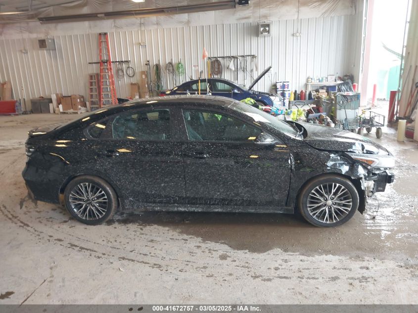 2022 Kia Forte Gt-Line VIN: 3KPF54AD8NE436551 Lot: 41672757