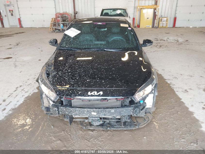 2022 Kia Forte Gt-Line VIN: 3KPF54AD8NE436551 Lot: 41672757