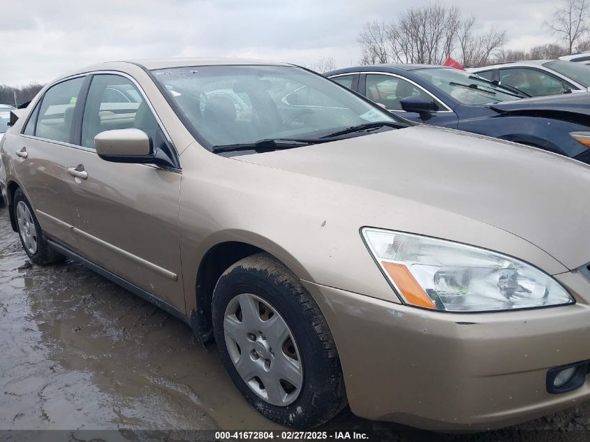 2005 Honda Accord 2.4 Lx VIN: 1HGCM56435A167111 Lot: 41672804